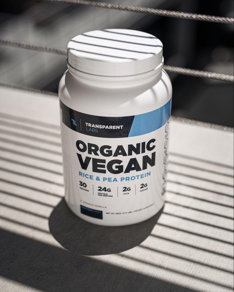 Transparent Labs Vegan protein powder